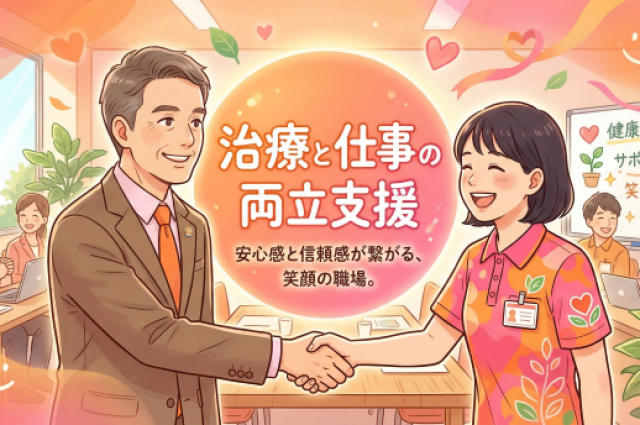 企業が知っておくべき「治療と就業の両立支援」とは？進め方と環境整備のポイント